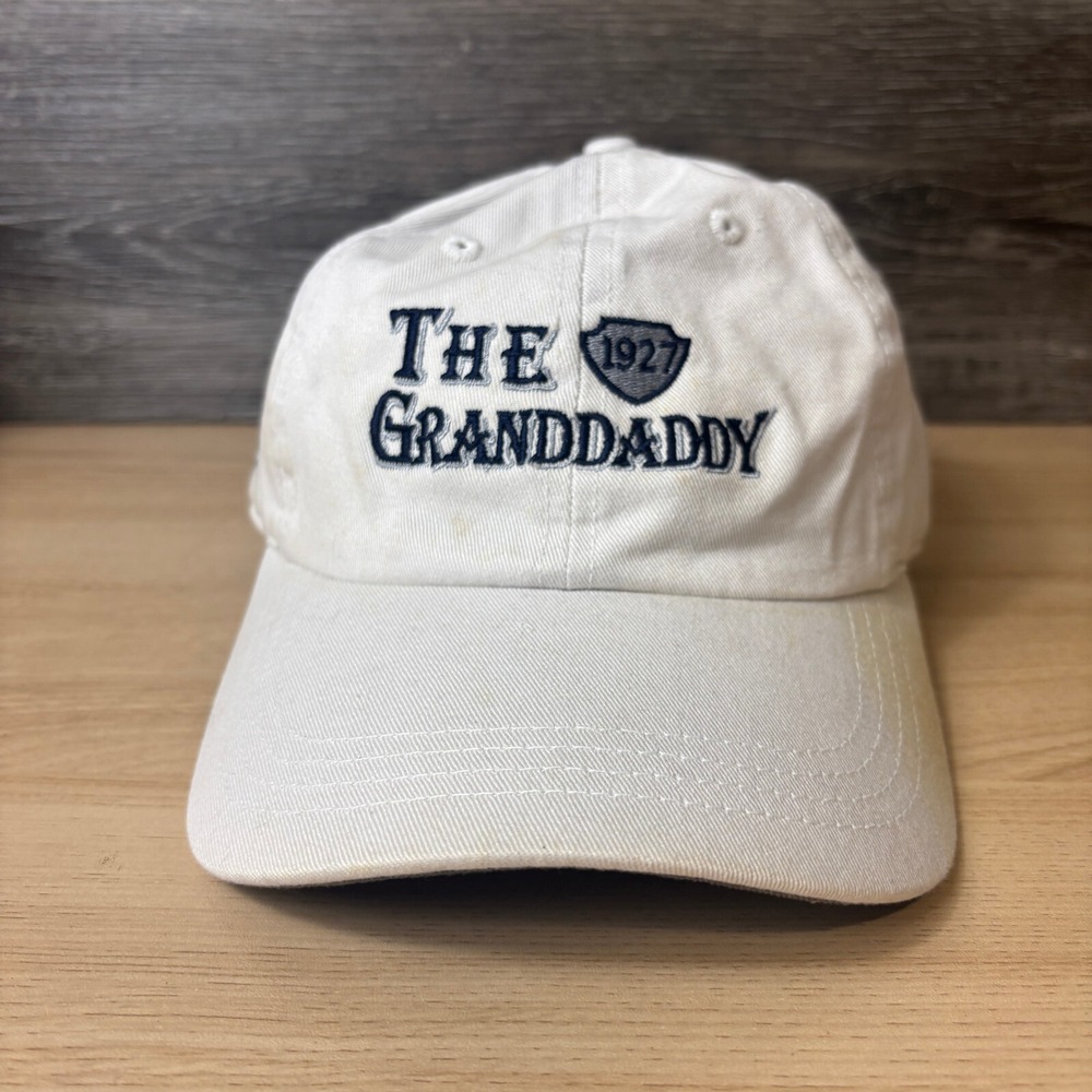 Pine‎ Lakes Country Club Hat Cap Strap Back Off White Golf The Granddaddy